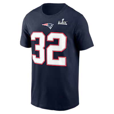 TreVeyon Henderson New England Patriots Super Bowl LX Men's Nike